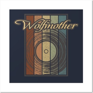 Wolfmother Vynil Silhouette Posters and Art